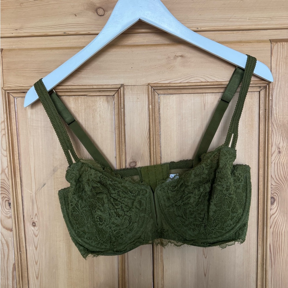 Olive Lace Bralette